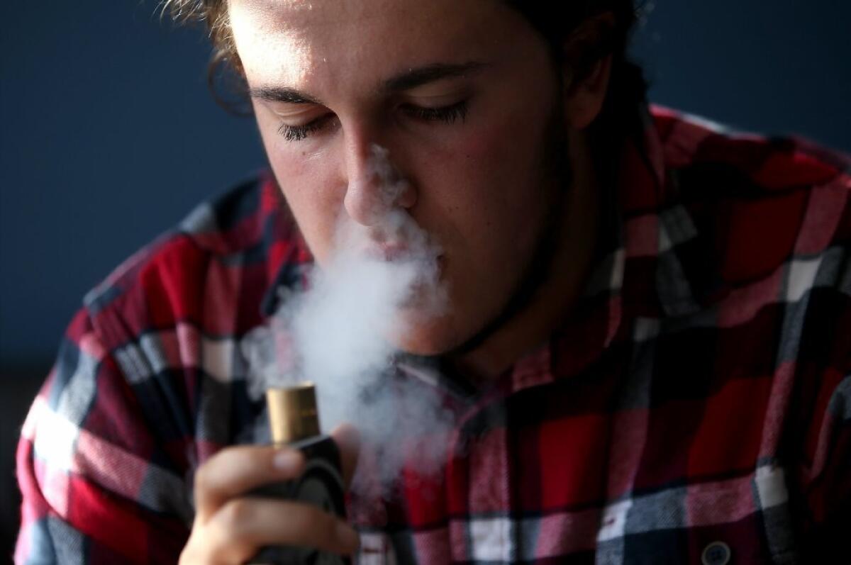 E-cigarettes: Teens who vape are more likely to smoke later, study